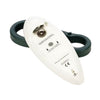 Image of Automatic Hands Free Can Opener with Push Button Operation underside view showing cutting wheel and instructions