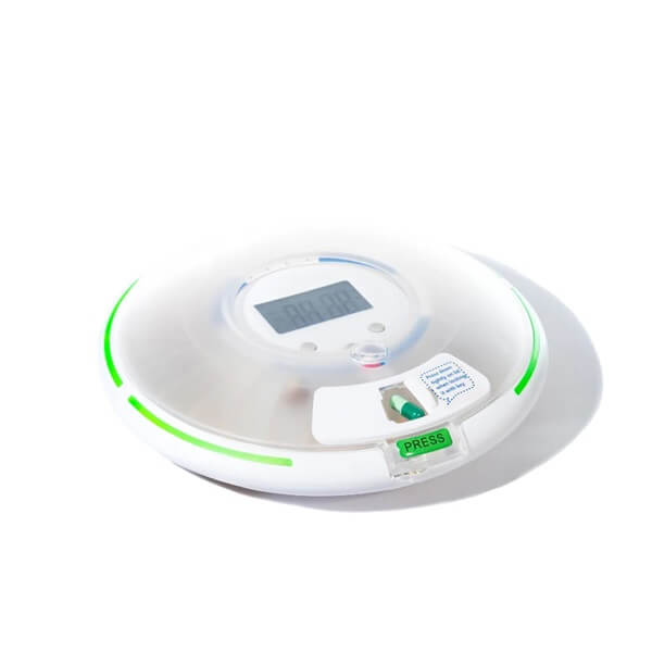 Automatic Pill Dispense Lid Closed