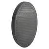 Image of Balance Training Stability Pad for Rehab and Core Strength grey oval foam pad with ridged non slip surface