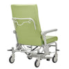 Image of Bariatric Clinical Recliner Chair with Castors 250kg Capacity rear view, high backrest, support frame, lockable medical castors