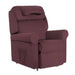 Bariatric Lift and Recline Chair with Independent Footrest upholstered lift recliner chair with padded arms and high back