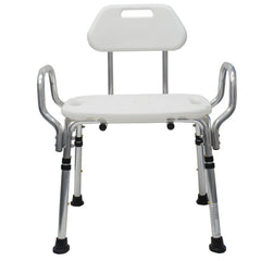 Bariatric Shower Stool with Removable Backrest