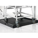 Bariatric Wheelchair Platform Scale 300kg wheeled base with locking castors for easy transport