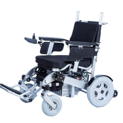 Bruno HD Heavy Duty All Terrain Powerchair with padded seat and elevated leg rests