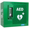 Image of CARDIACT Alarmed Outdoor AED Cabinet secure weather resistant storage cabinet with keypad lock