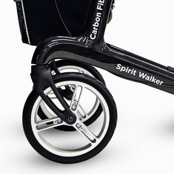 Carbon Fibre Walker Front Wheels