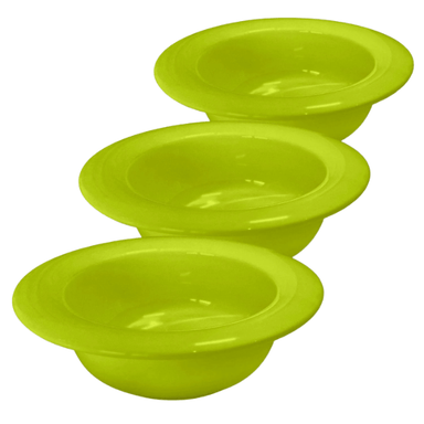 Ceramic Scoop Bowl Cup For Seniors Green