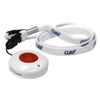 Image of Cura1 Replacement Wrist Strap for Wireless Pendant Transmitter white adjustable strap with buckle