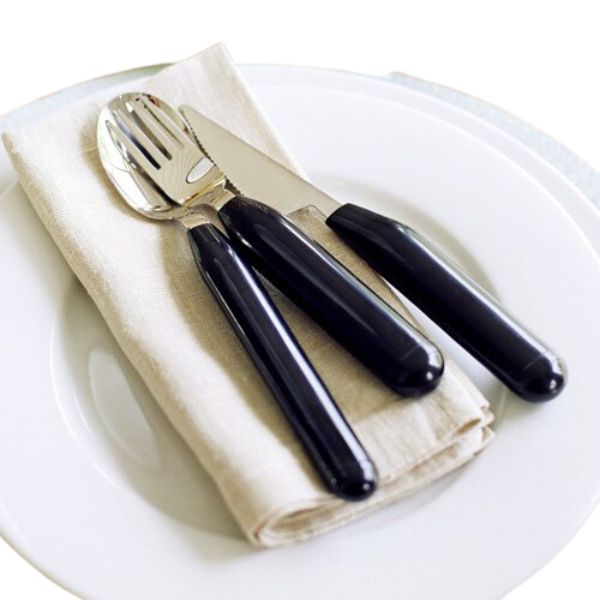 Cutlery with Thick Handles