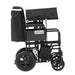 DRIVE Heavy Duty Bariatric Steel Wheelchair BTR22BLKAU Folded
