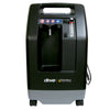 Image of DeVilbiss 1025 10 Litre Home Oxygen Concentrator front upright view with branding and wheeled base