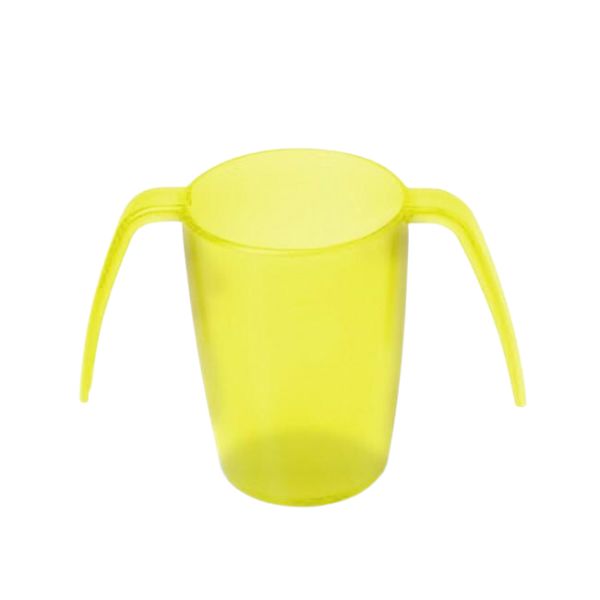 Double Handled Cup With Measurements Yellow