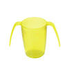 Image of Double Handled Cup With Measurements Yellow