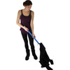 Image of Dressing Stick and Shoehorn Combination Aid user picking up clothing with extended reach dressing stick