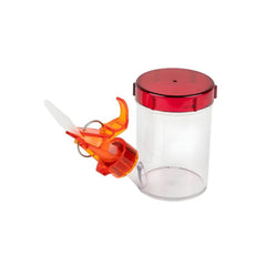 Drinking Aid Cup with Flow Regulator and Squeeze Nozzle