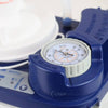Image of Drive VacuAide 7325 Portable Medical Suction Machine close up of vacuum pressure gauge and adjustment dial