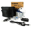 Image of Drive VacuAide 7325 Portable Medical Suction Machine complete kit with carrying case tubing power adapter and accessories