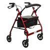 Image of EasyGlide 6 Inch Wheel Rollator Red