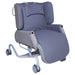 Electric Day Chair with Air Pressure Seating front view showing cushioned backrest and wheeled base