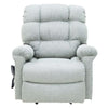 Image of Electric Lift Recliner for Comfort Fabric Ash Front View