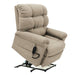 Electric Lift Recliner for Comfort Fabric Brown Featured Image