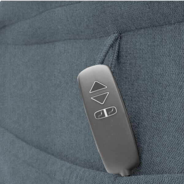 Electric Lift Recliner for Comfort Fabric Graphite Control