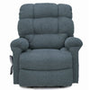 Image of Electric Lift Recliner for Comfort Fabric Graphite Front View