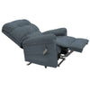 Image of Electric Lift Recliner for Comfort Fabric Graphite Semi Extended