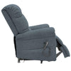 Image of Electric Lift Recliner for Comfort Fabric Graphite Side View