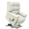 Image of Electric Lift Recliner for Comfort Leather Light Grey Featured Image