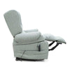 Image of Electric Lift Recliner for Everyday Relaxation Fabric Ash Extended Legs