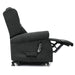 Electric Lift Recliner for Therapy Fabric Graphite Leg Extended