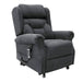 Electric Lift Recliner for Therapy Fabric Graphite NE View