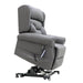 Electric Lift Recliner for Therapy Leather Grey Featured Image