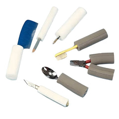 Foam Grip Tubing for Building Up Utensil and Tool Handles