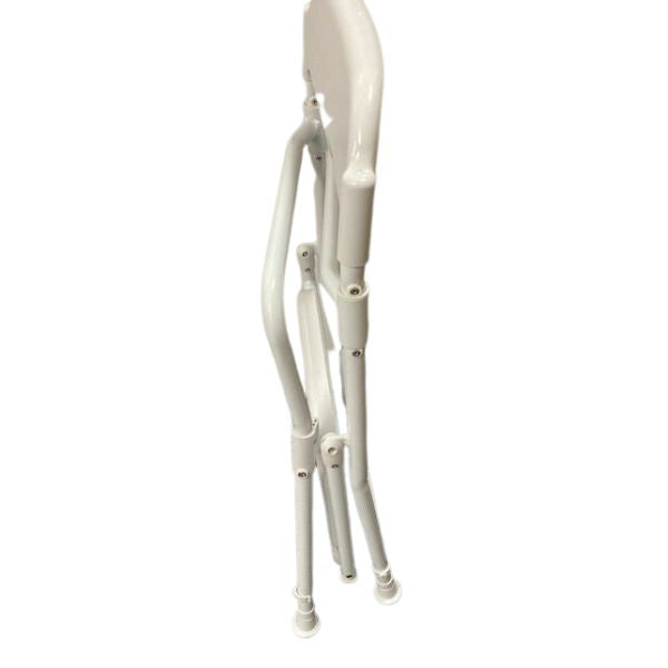 Folding Shower Chair with Cut Away Front Folded 2