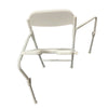 Image of Folding Shower Chair with Cut Away Front Foled 3