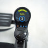 Image of Galaxy Lightweight Electric Wheelchair control panel showing battery level and driving mode display