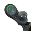 Image of Galaxy Lightweight Electric Wheelchair joystick controller with LCD battery screen and carbon fibre finish
