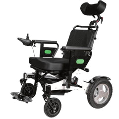 Gladiator Electric Wheelchair With Tilt Seat And Suspension black powered mobility chair with headrest