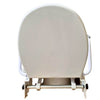 Image of HOMECRAFT Raised Toilet Seat with Armrests Rear View