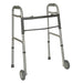 Heavy Duty Folding Walking Frame for Bariatric Use with aluminium frame and front wheels for support