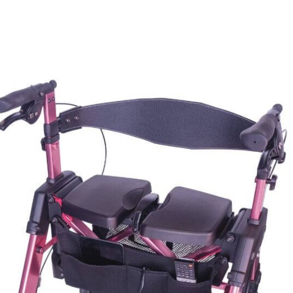 Heavy Duty Portable Bariatric Walker Regal Rose
