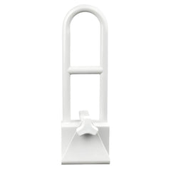 Homecraft Tub Mount Bath Rail Clamp On Bath Grab Bar front view with adjustable clamp knob