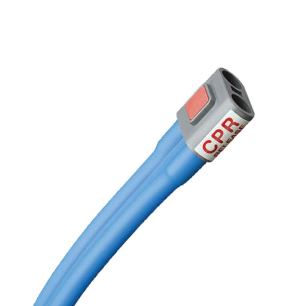 Hybrid Pressure Relief Mattress Replacement System CPR release hose connector for emergency deflation