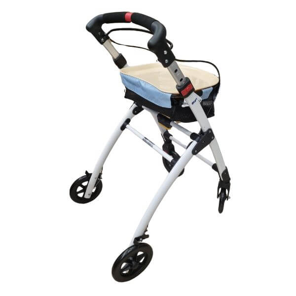 Indoor Trolley Walker Rear Right View