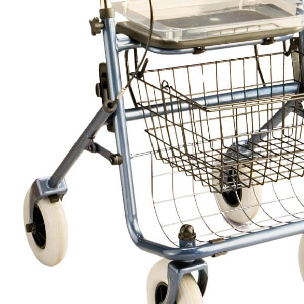 Walker with Tray and Basket