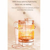 Image of Instant Hot Water Kettle with Temperature Control Billy rapid heating glass water boiler with illuminated boiling chamber