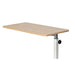 King Overbed Table with Spring Lift 90 x 39cm rectangular tabletop showing underside mounting