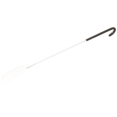 Long Handle Metal Shoehorn with PVC Grip | Easy Shoe Dressing Aid